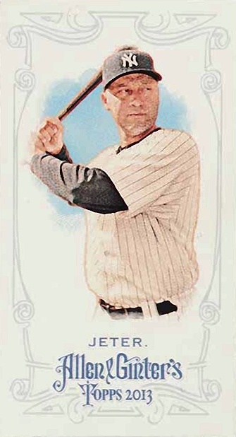 2013 Topps Allen & Ginter Derek Jeter #2 Baseball Card