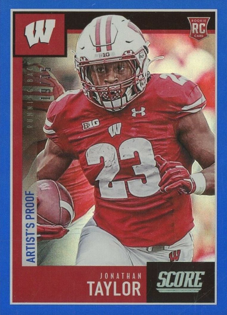 2020 Panini Score Jonathan Taylor #385 Football Card