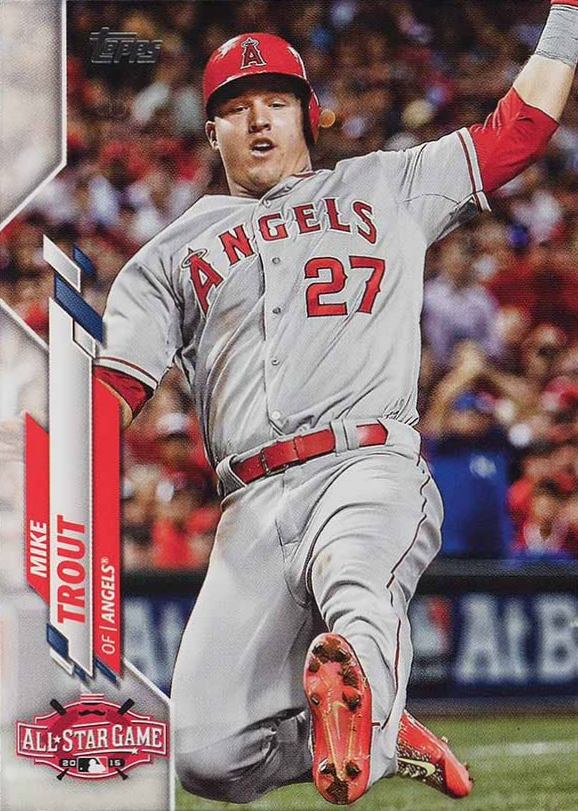 2020 Topps Update Mike Trout #U4 Baseball Card