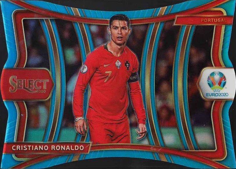 2020 Panini Select UEFA Euro Cristiano Ronaldo #136 Soccer Card