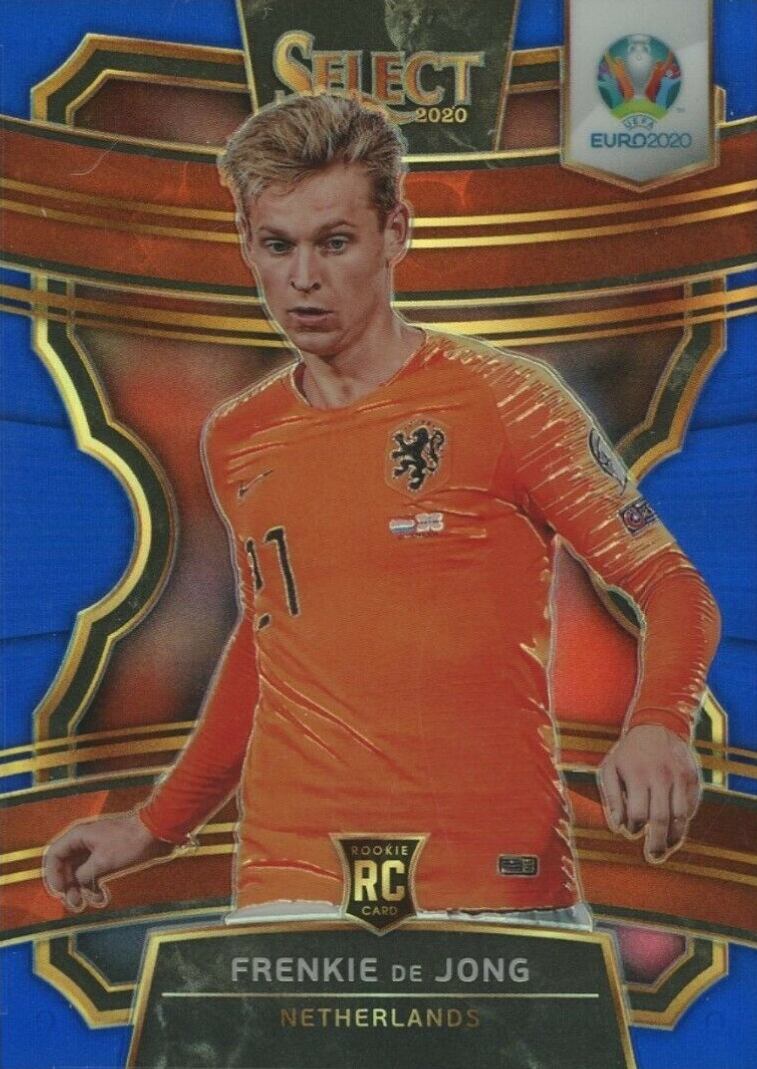 2020 Panini Select UEFA Euro Frenkie de Jong #91 Soccer Card