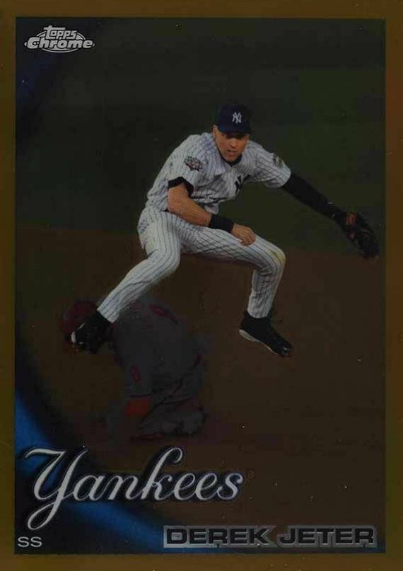 2010 Topps Chrome Derek Jeter #165 Baseball Card