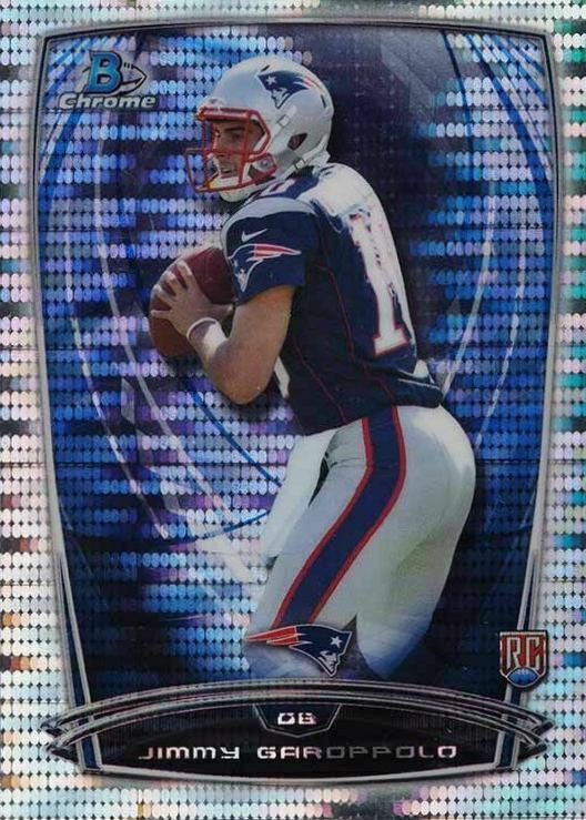 2014 Bowman Chrome  Jimmy Garoppolo #175 Football Card