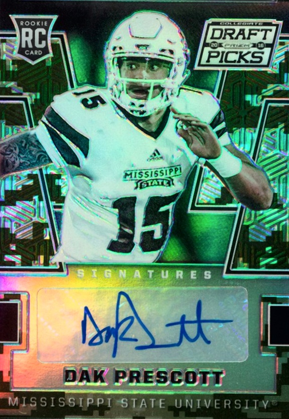 2016 Panini Prizm Collegiate Draft Picks Dak Prescott #125 Football Card