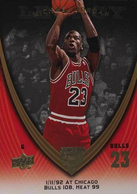 2008 Upper Deck Jordan Legacy  Michael Jordan #543 Basketball Card