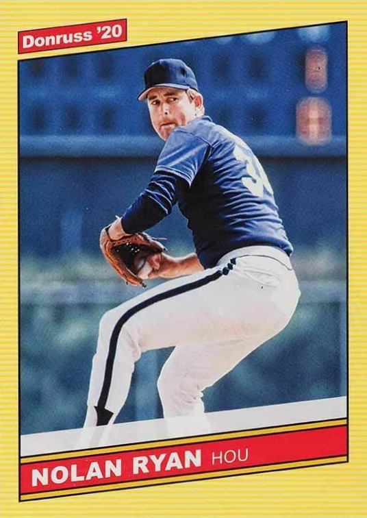 2020 Panini Donruss Nolan Ryan #223 Baseball Card