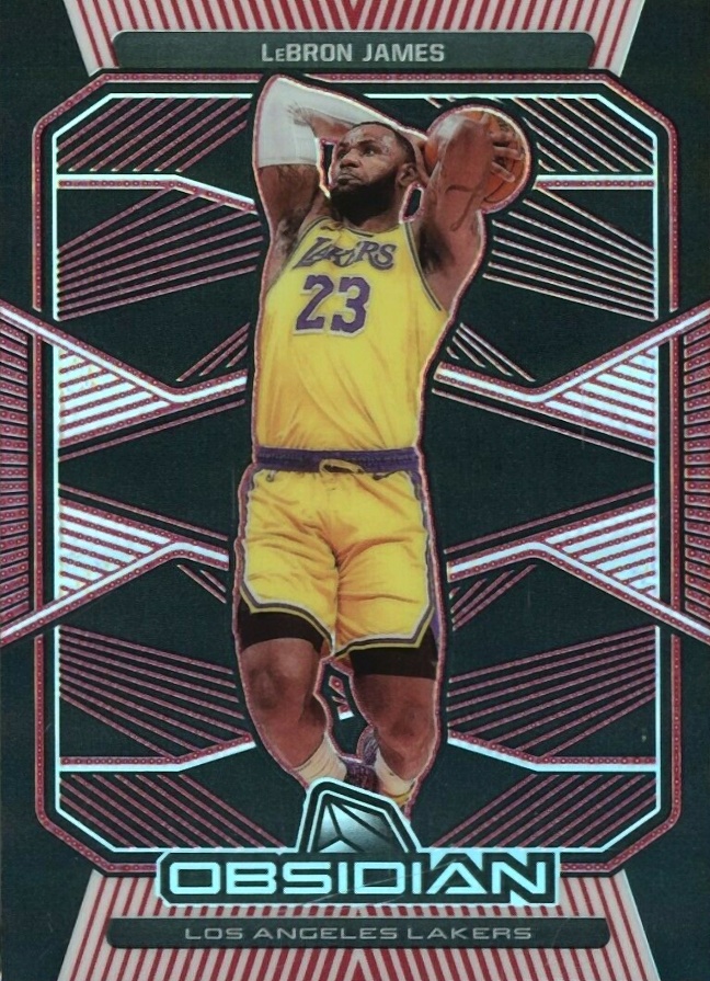 2019 Panini Obsidian LeBron James #55 Basketball Card