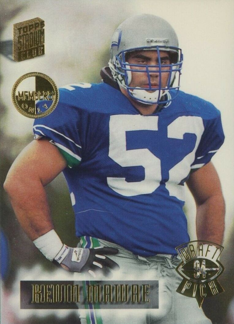 1994 Stadium Club  Kevin Mawae #289 Football Card