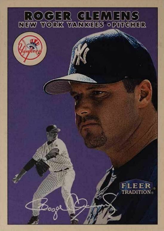 2000 Fleer Glossy Roger Clemens #279 Baseball Card