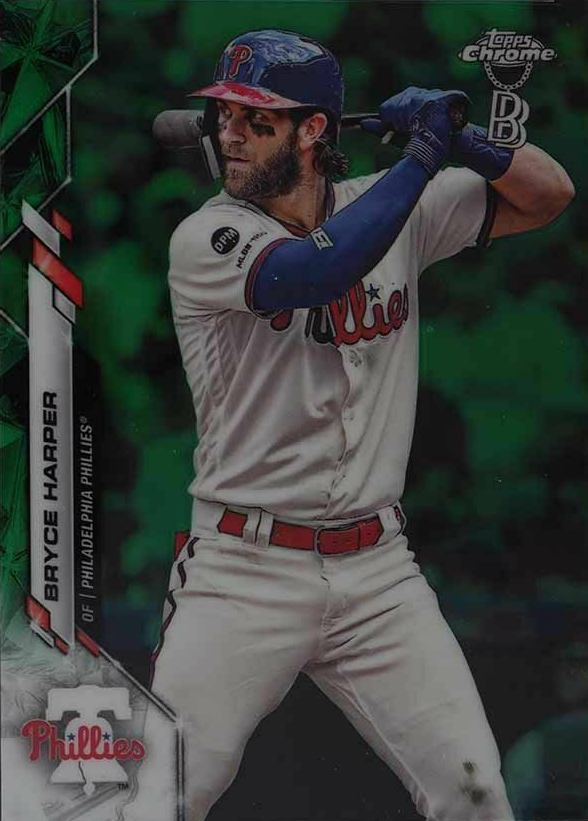 2020 Ben Baller Chrome Bryce Harper #97 Baseball Card