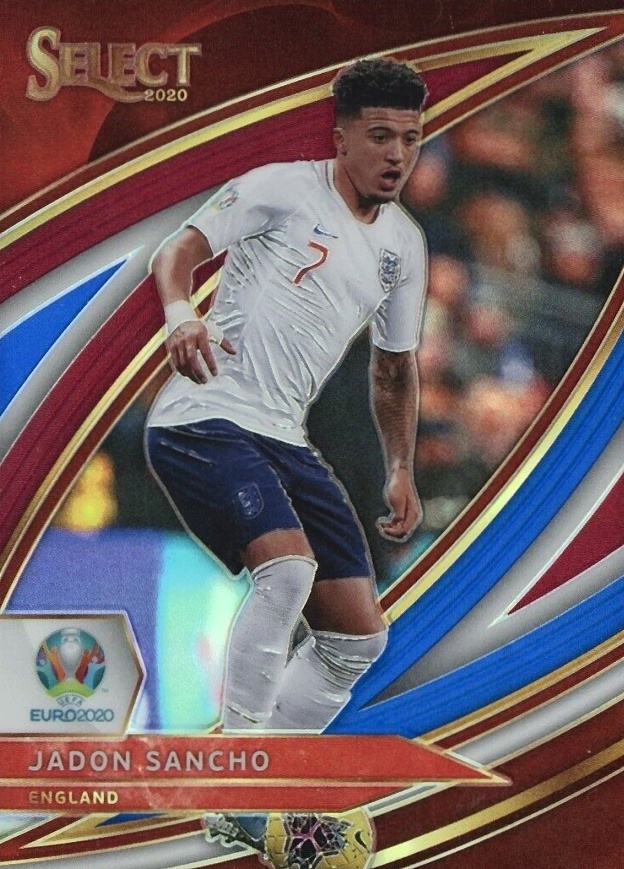 2020 Panini Select UEFA Euro Jadon Sancho #181 Soccer Card