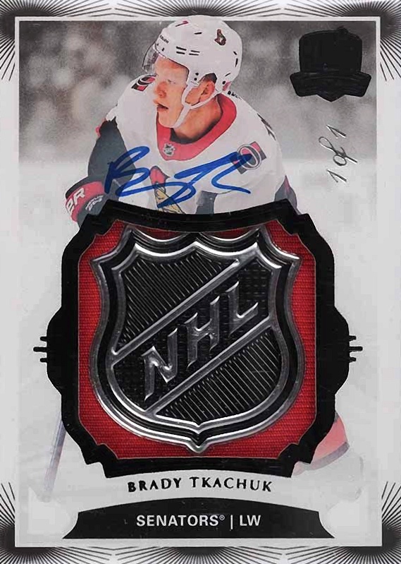 2019 Upper Deck the Cup Brady Tkachuk #38 Hockey Card