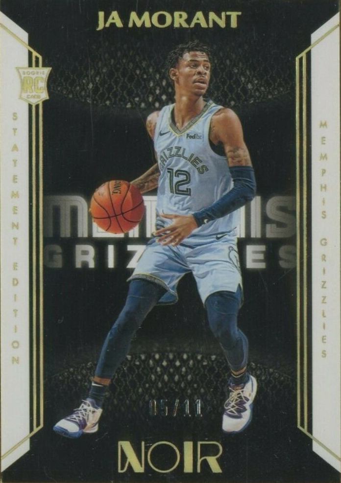 2019 Panini Noir Ja Morant #242 Basketball Card