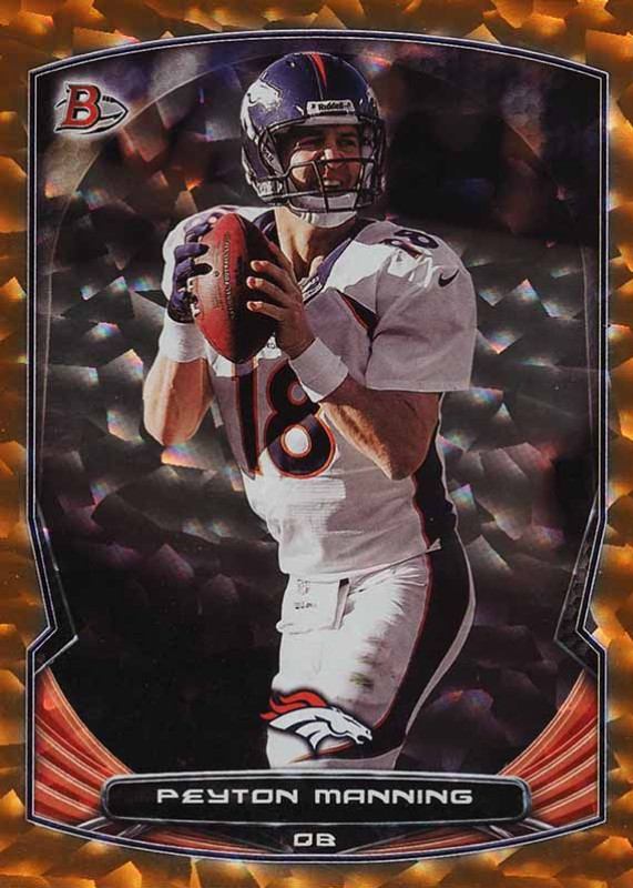 2014 Bowman Peyton Manning #80 Football Card