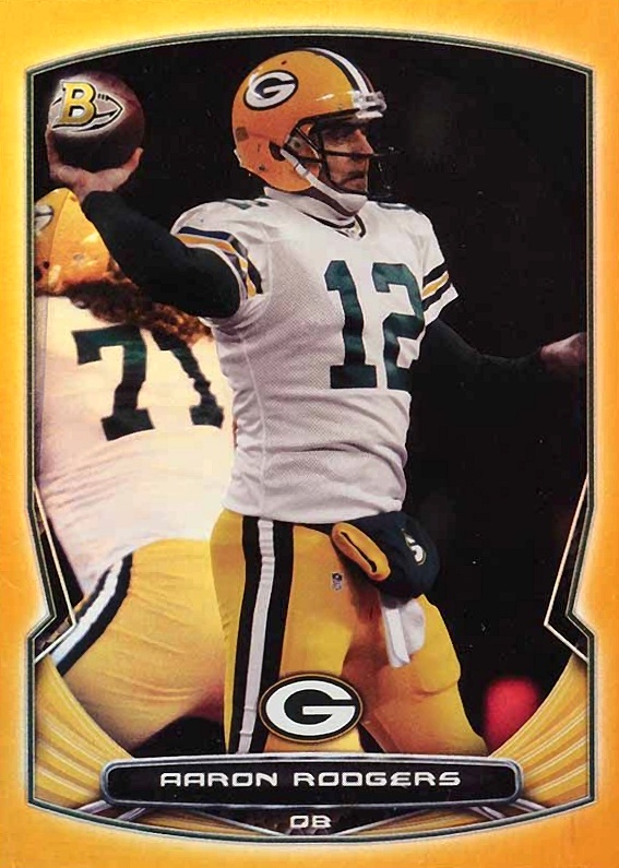 2014 Bowman Aaron Rodgers #11 Football Card