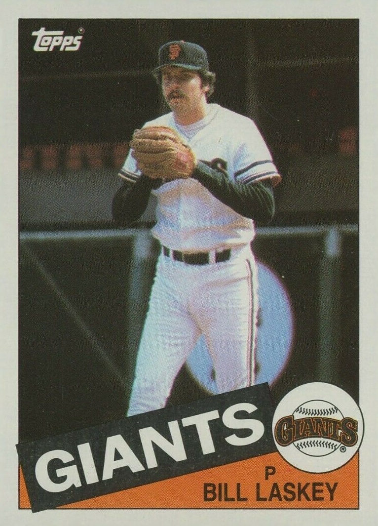 1985 Topps Bill Laskey #331 Baseball Card