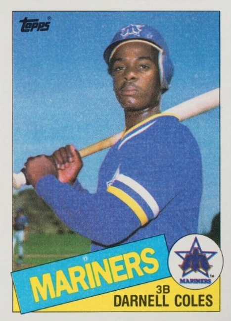 1985 Topps Darnell Coles #108 Baseball Card