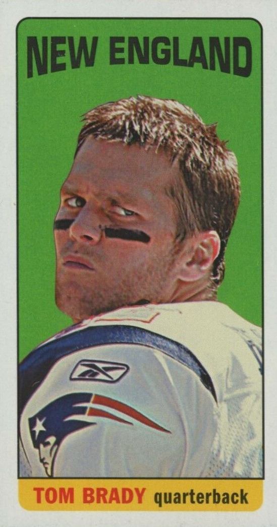 2012 Topps 1965 Topps Inserts Tom Brady #50 Football Card