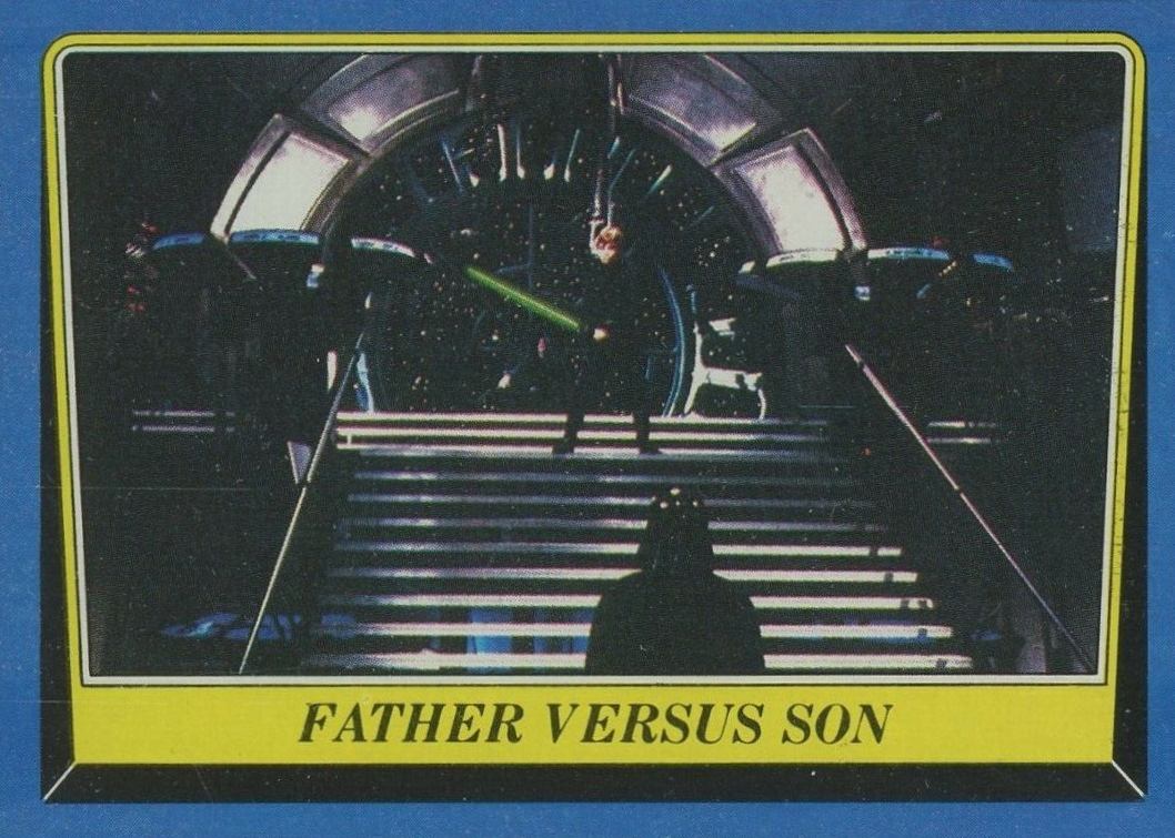 1983 Star Wars Return of the Jedi Father Versus Son #200 Non-Sports Card