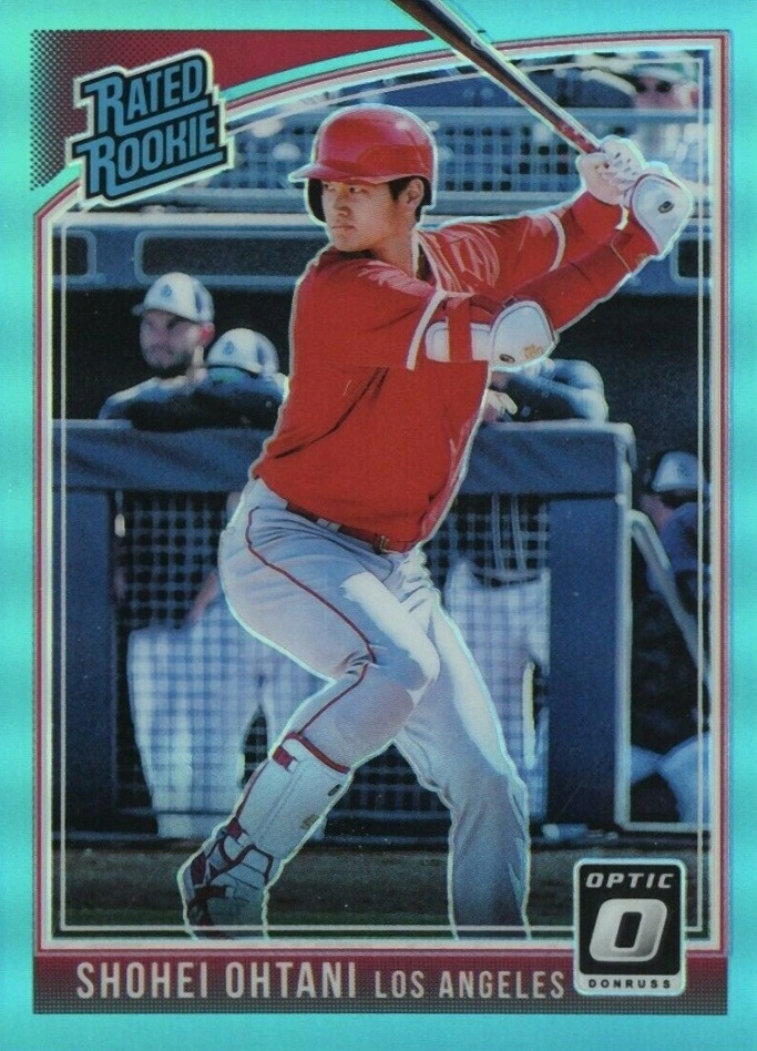 2018 Panini Donruss Optic Shohei Ohtani #56 Baseball Card