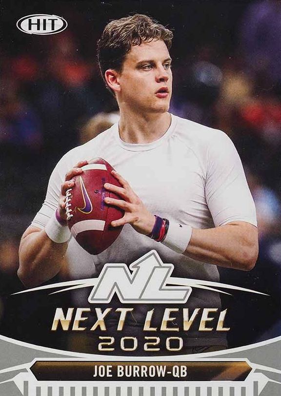 2020 SAGE Hit Premier Draft Joe Burrow #47 Football Card