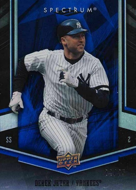 2008 Upper Deck Spectrum Derek Jeter #63 Baseball Card