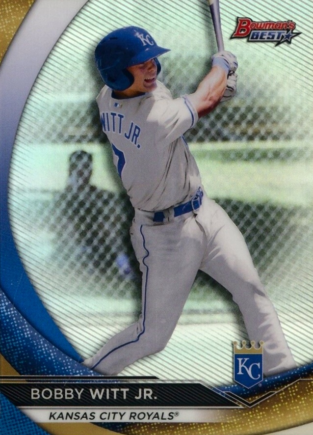 2020 Bowman's Best Top Prospects Bobby Witt Jr. #TP20 Baseball Card