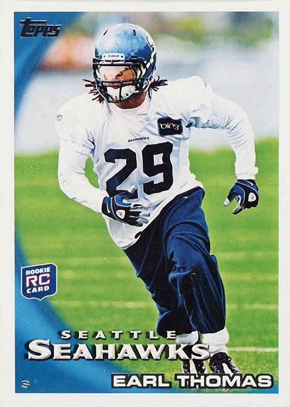 2010 Topps Earl Thomas #157 Football Card