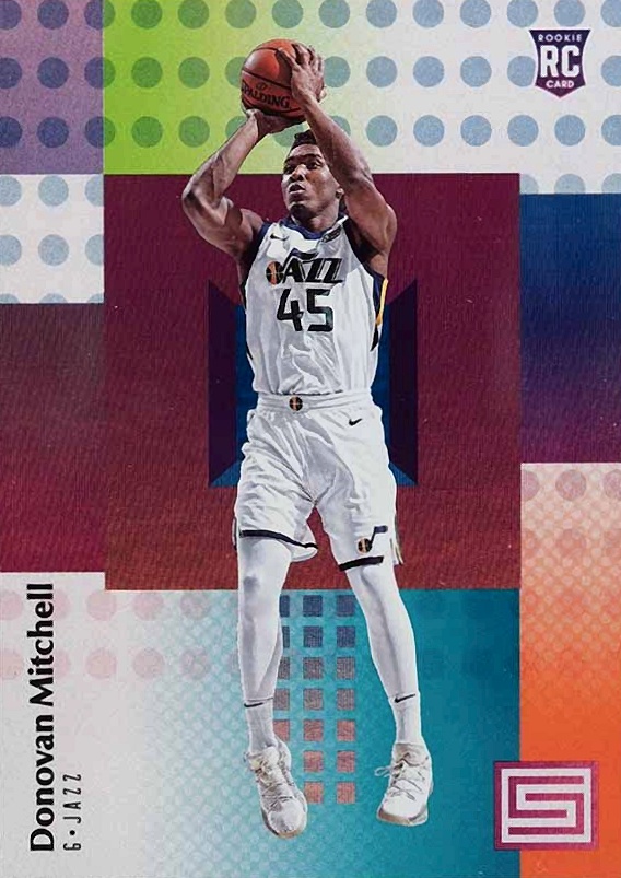 2017 Panini Status Donovan Mitchell #122 Basketball Card