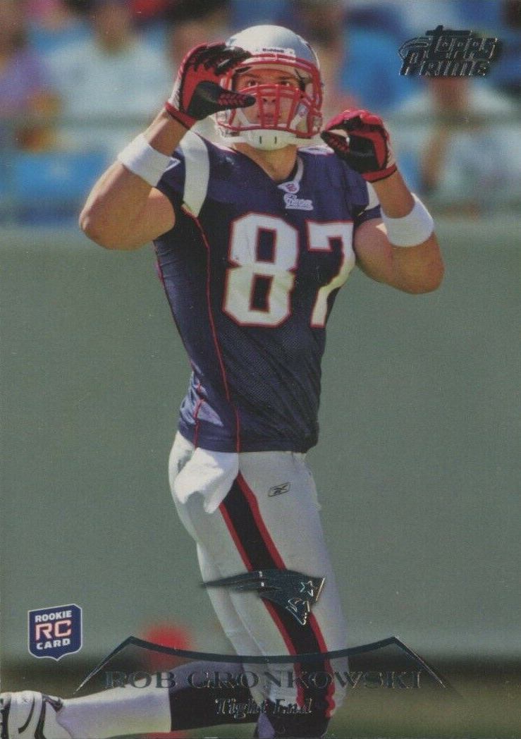 2010 Topps Prime Rob Gronkowski #42 Football Card