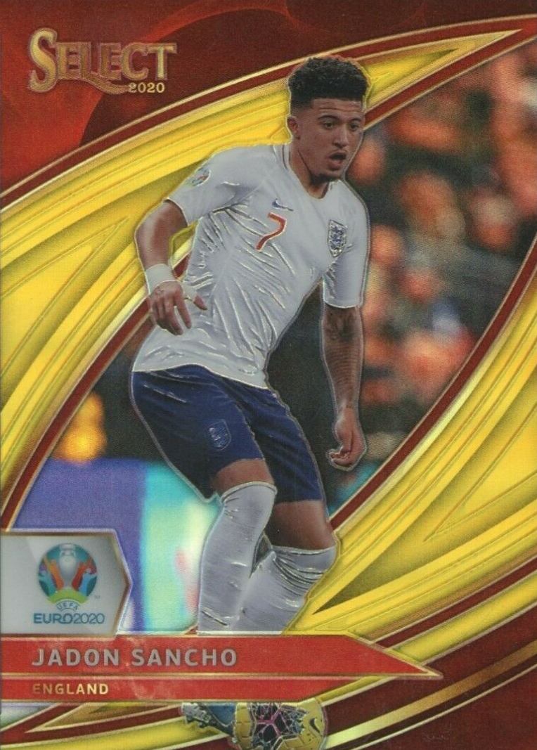 2020 Panini Select UEFA Euro Jadon Sancho #181 Soccer Card