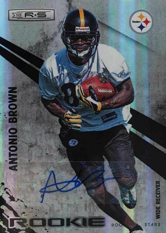 2010 Panini Rookies & Stars Antonio Brown #173 Football Card