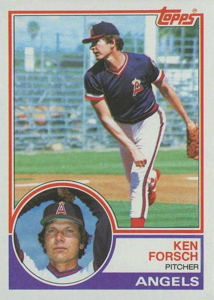 1983 Topps Ken Forsch #625 Baseball Card