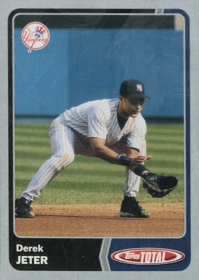 2003 Topps Total Derek Jeter #245 Baseball Card