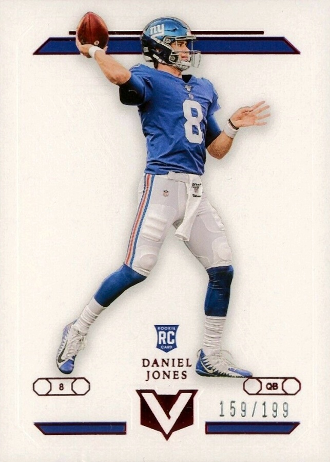 2019 Panini Chronicles Vertex Daniel Jones #V3 Football Card