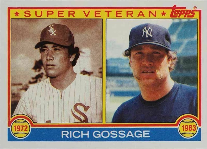 1983 Topps Rich Gossage #241 Baseball Card