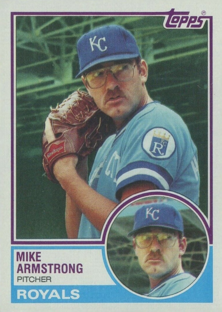 1983 Topps Mike Armstrong #219 Baseball Card