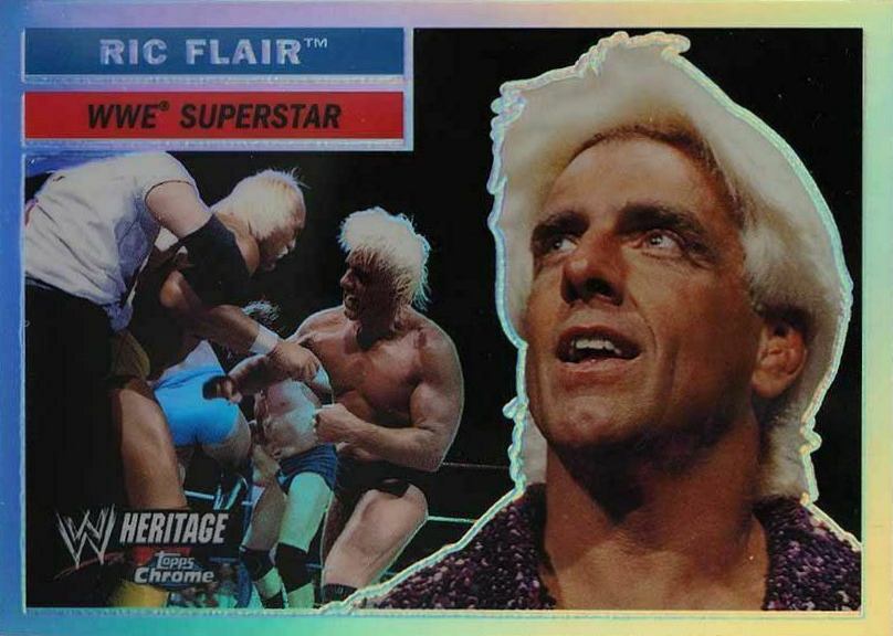 2006 Topps Chrome Heritage WWE Ric Flair #25 Other Sports Card