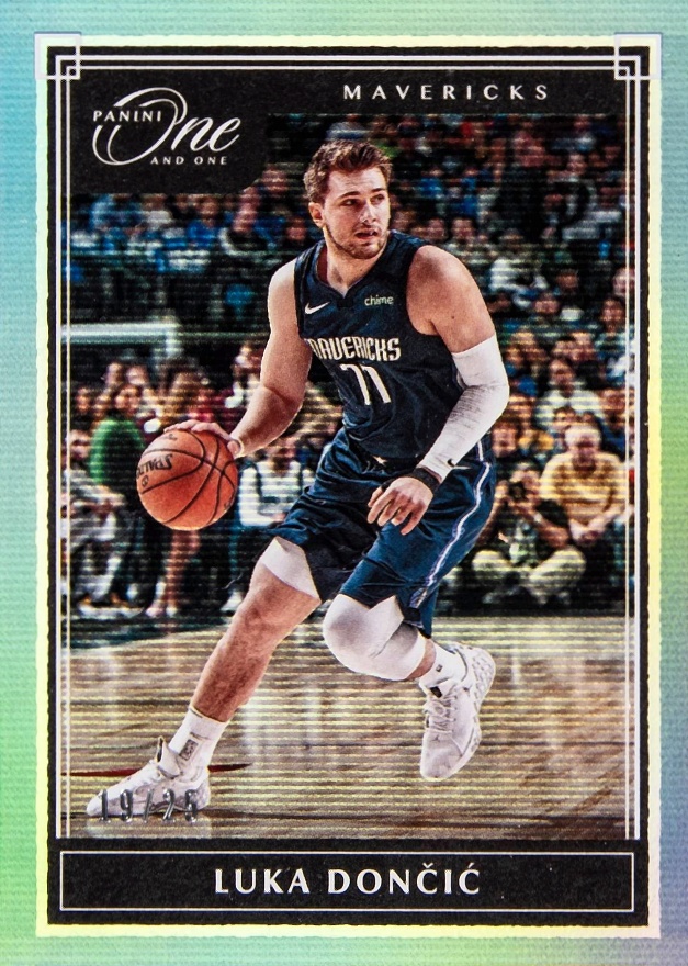 2019 Panini One and One Luka Doncic #84 Basketball Card