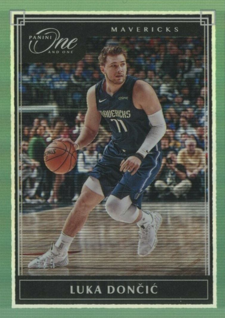 2019 Panini One and One Luka Doncic #84 Basketball Card