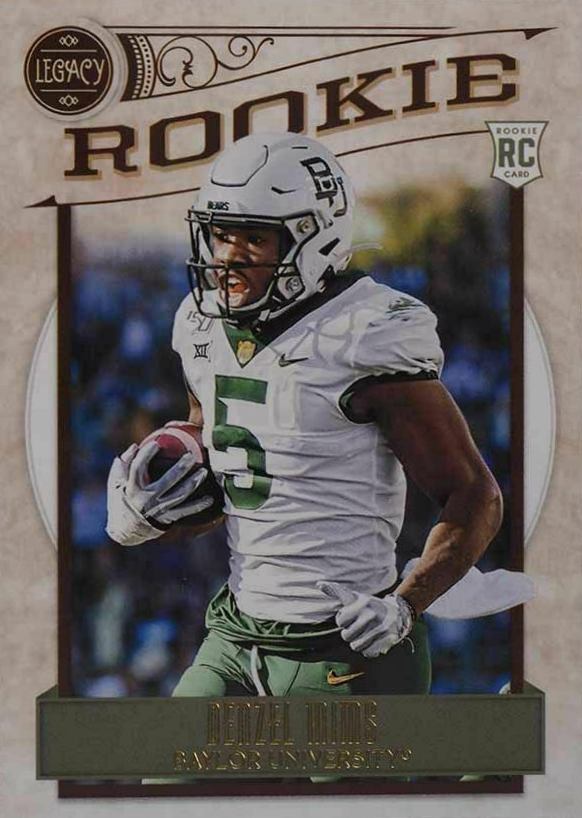 2020 Panini Legacy Denzel Mims #199 Football Card