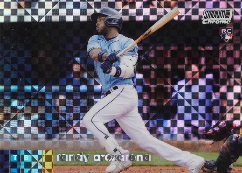 2020 Stadium Club Chrome Randy Arozarena #299 Baseball Card