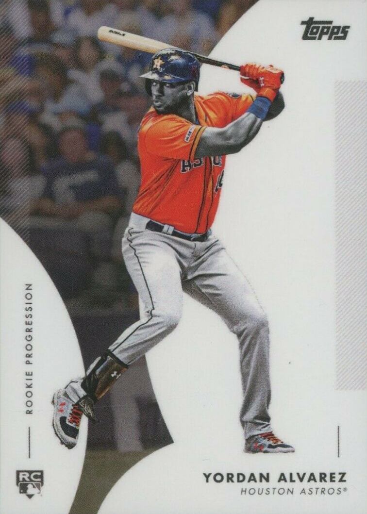 2020 Topps on Demand MLB Rookie Progression Yordan Alvarez #1 Baseball Card