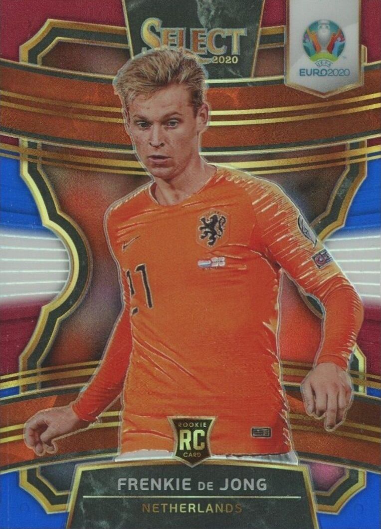 2020 Panini Select UEFA Euro Frenkie de Jong #91 Soccer Card