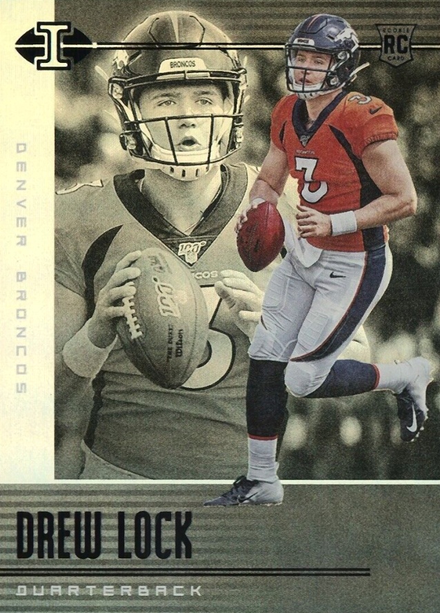 2019 Panini Illusions Drew Lock #4 Football Card