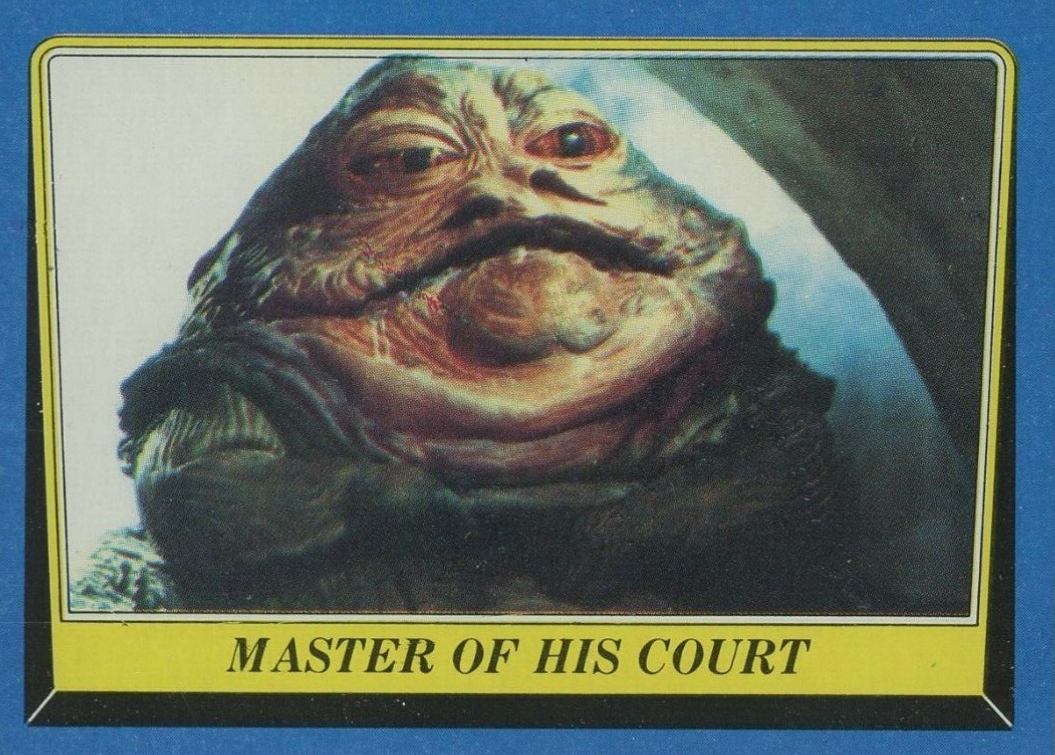 1983 Star Wars Return of the Jedi Master of His Court #186 Non-Sports Card