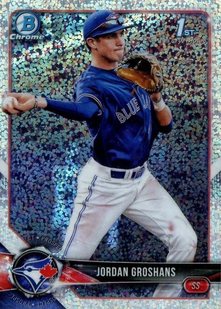 2018 Bowman Draft Jordan Groshans #BDC56 Baseball Card