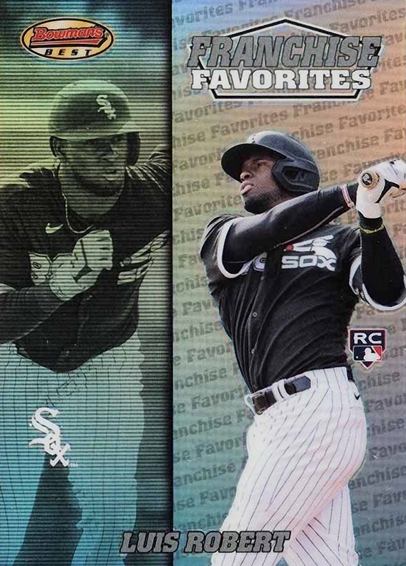 2020 Bowman's Best 2000 Franchise Favorites Luis Robert #FFALR Baseball Card