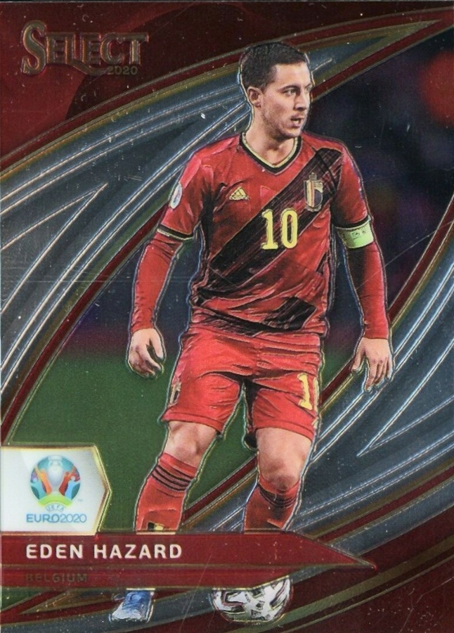 2020 Panini Select UEFA Euro Eden Hazard #178 Soccer Card