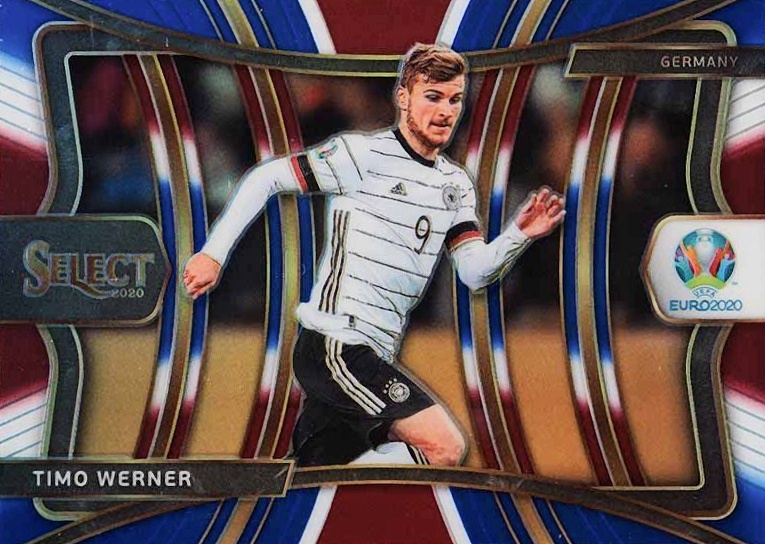 2020 Panini Select UEFA Euro Timo Werner #175 Soccer Card